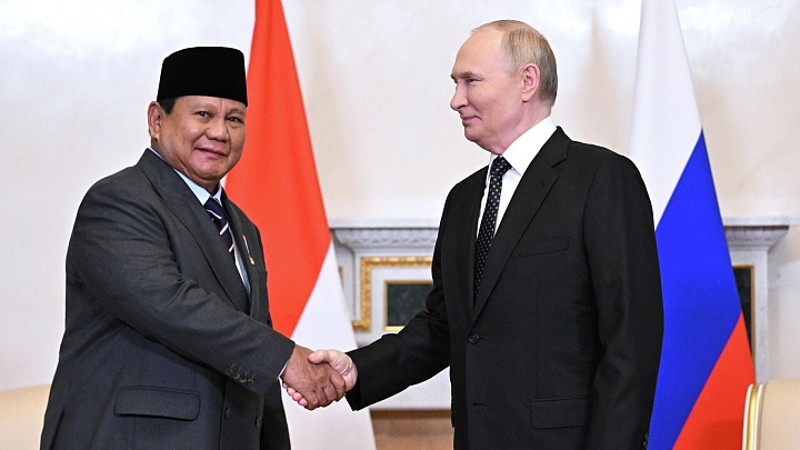 Путин надеется, что соглашение о ЗСТ между ЕАЭС и Индонезией скоро подпишут