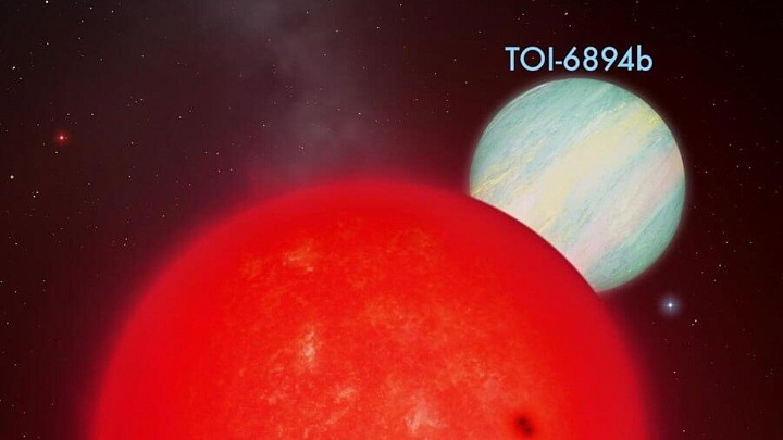 Ученые обнаружили гигантскую планету на орбите маленькой звезды