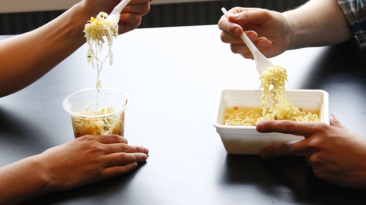 Россия вдвое нарастила импорт лапши из Южной Кореи