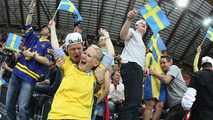 Шведы разгромили немцев в матче молодежного чемпионата мира по хоккею