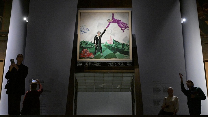 В Пушкинском рассказали о продаже январских билетов на выставку Шагала